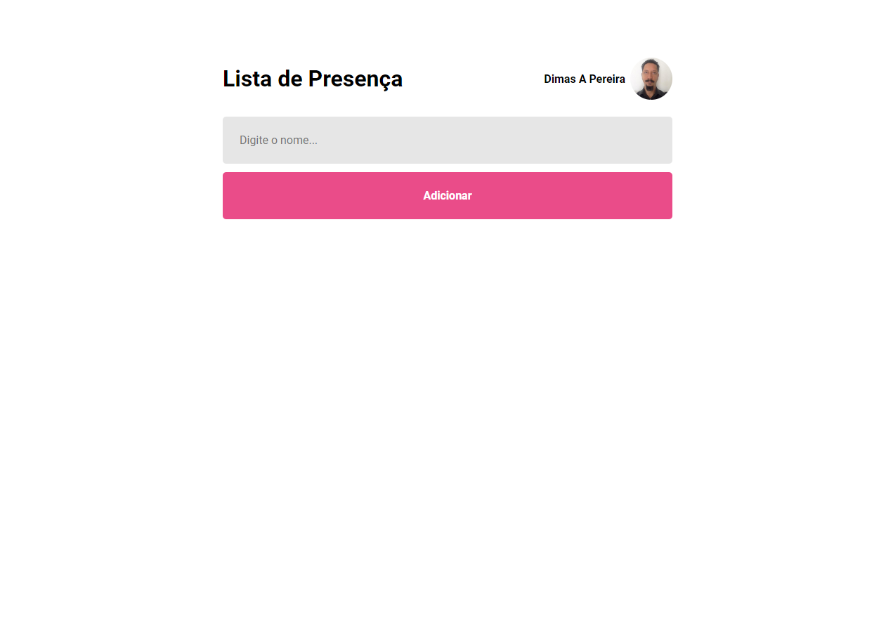 Projeto Lista de Presença